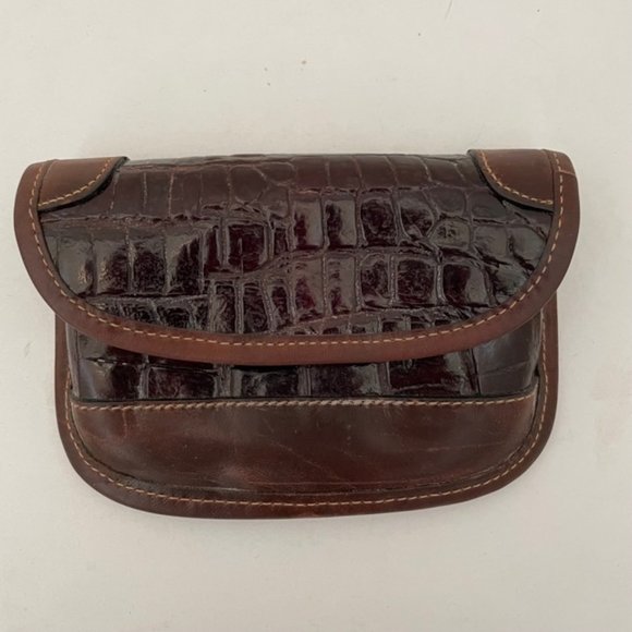 Vintage Joan & David Brown Leather Belt Bag - Picture 1 of 5